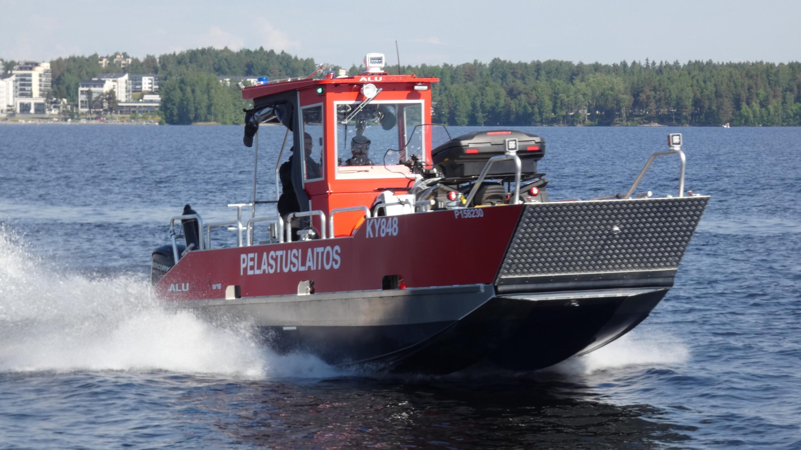 ALUCAT W16 Kymenlaakson pelastuslaitokselle 