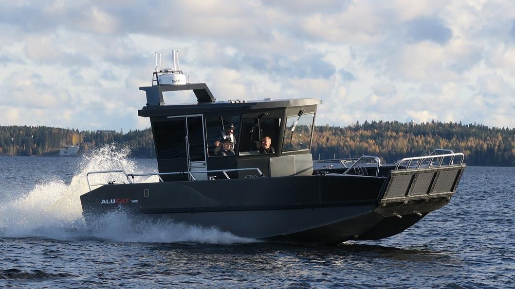ALUCAT® Vene-esittely – W25 CABIN8 ”Volvo Penta”